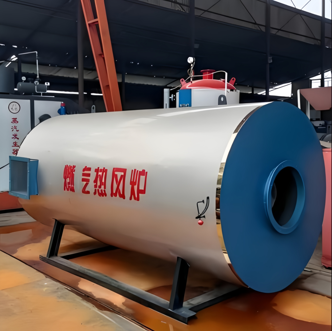 Industrial Horizontal Hot Air Furnace Oil Gas Dual Fuel