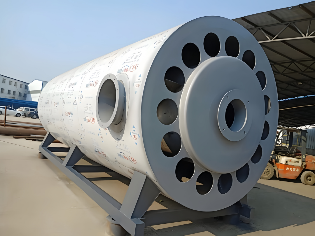 Industrial Horizontal Hot Air Furnace Oil Gas Dual Fuel