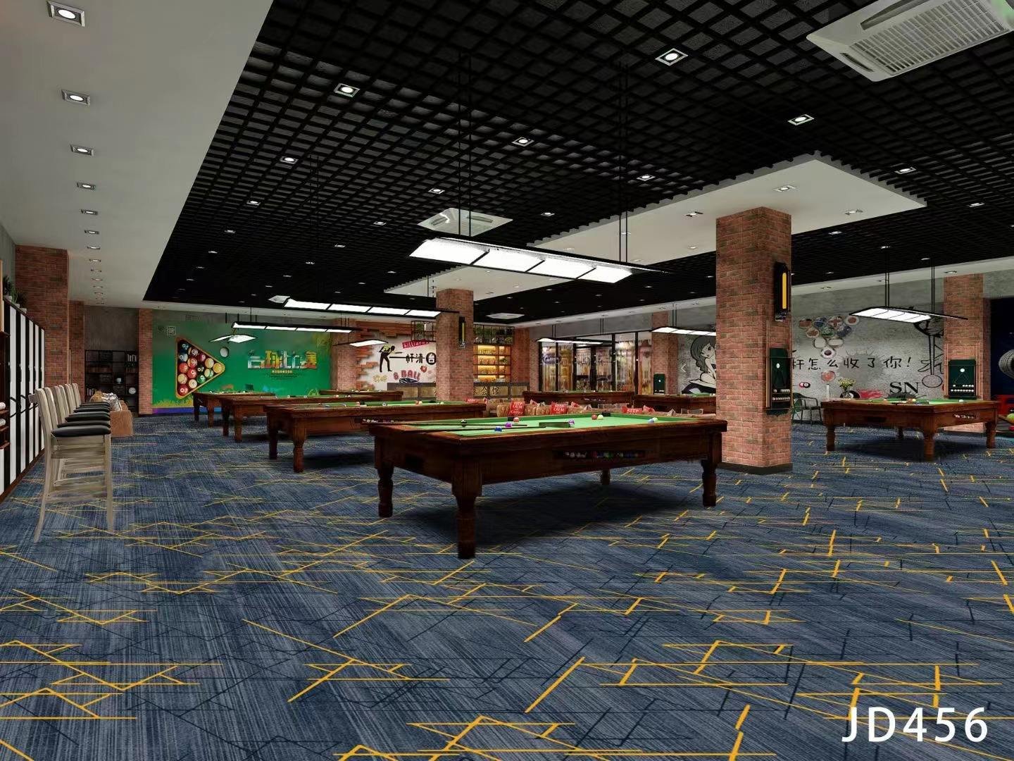 Wholesale Hotel Printing Carpets Wall to Wall Hotel Room Carpet Banquet Conference Hall Carpet Roll