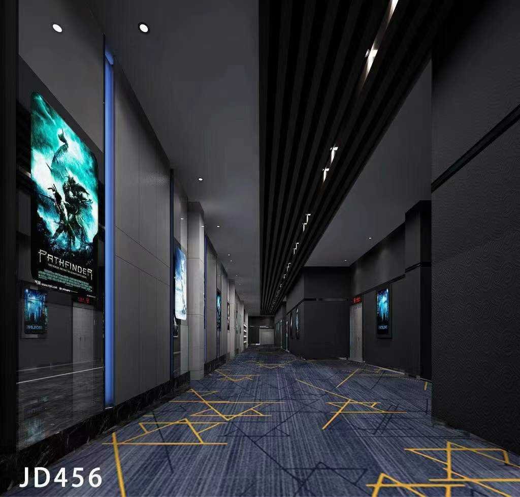Wholesale Hotel Printing Carpets Wall to Wall Hotel Room Carpet Banquet Conference Hall Carpet Roll
