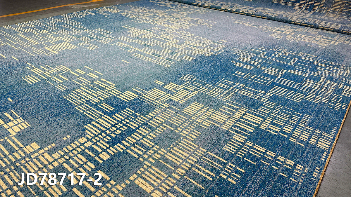 Wholesale Modern Design Carpet Luxury 5 Star Corridor Hotel Lobby Axminster Carpet Wall to Wall Print Moquette Carpets Supplier