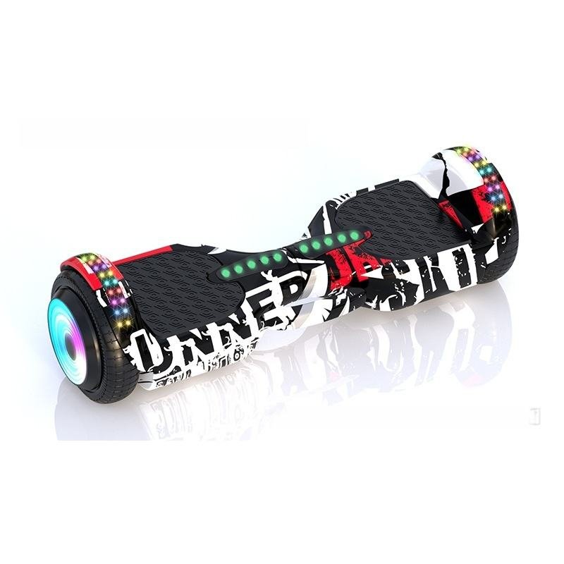 Hoverboard Adult Electric Skateboard with Self-Balancing Feature Gokart Cart Wheel Hoverboard for Better Riding Experience