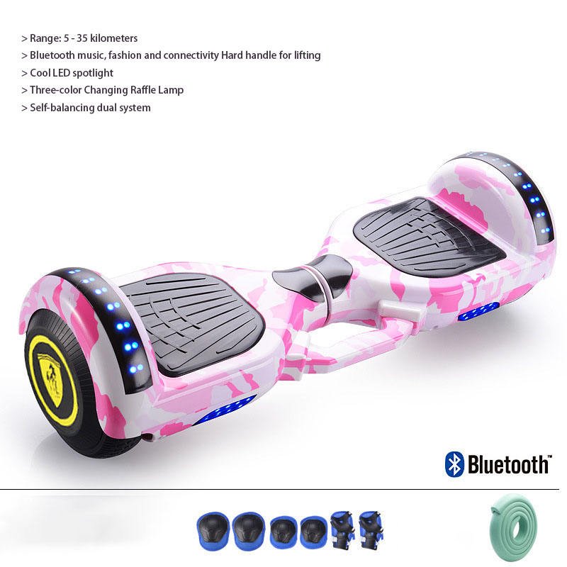 Hot Sell 7 Inch Self-balancing Electric Scooter Hoverboard for Adults Kids Daily Commuting Outdoor Leisure with LED Lights