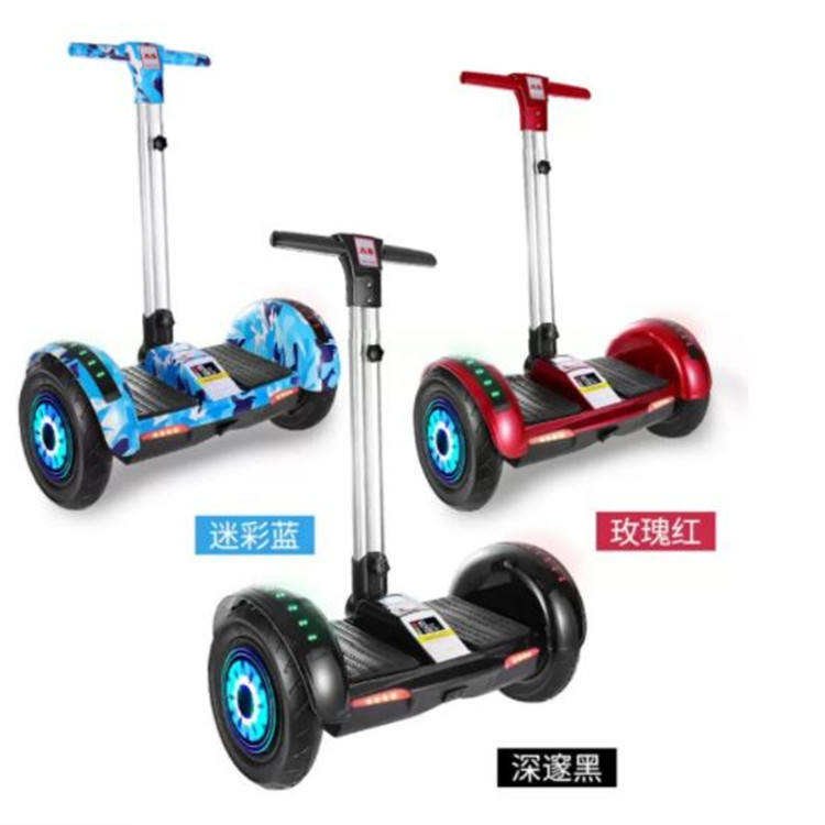 Custom Designed 500W Power 36V Electric Hoverboard for Adults Children Self-Balancing with LED Lights Featuring Two Wheels