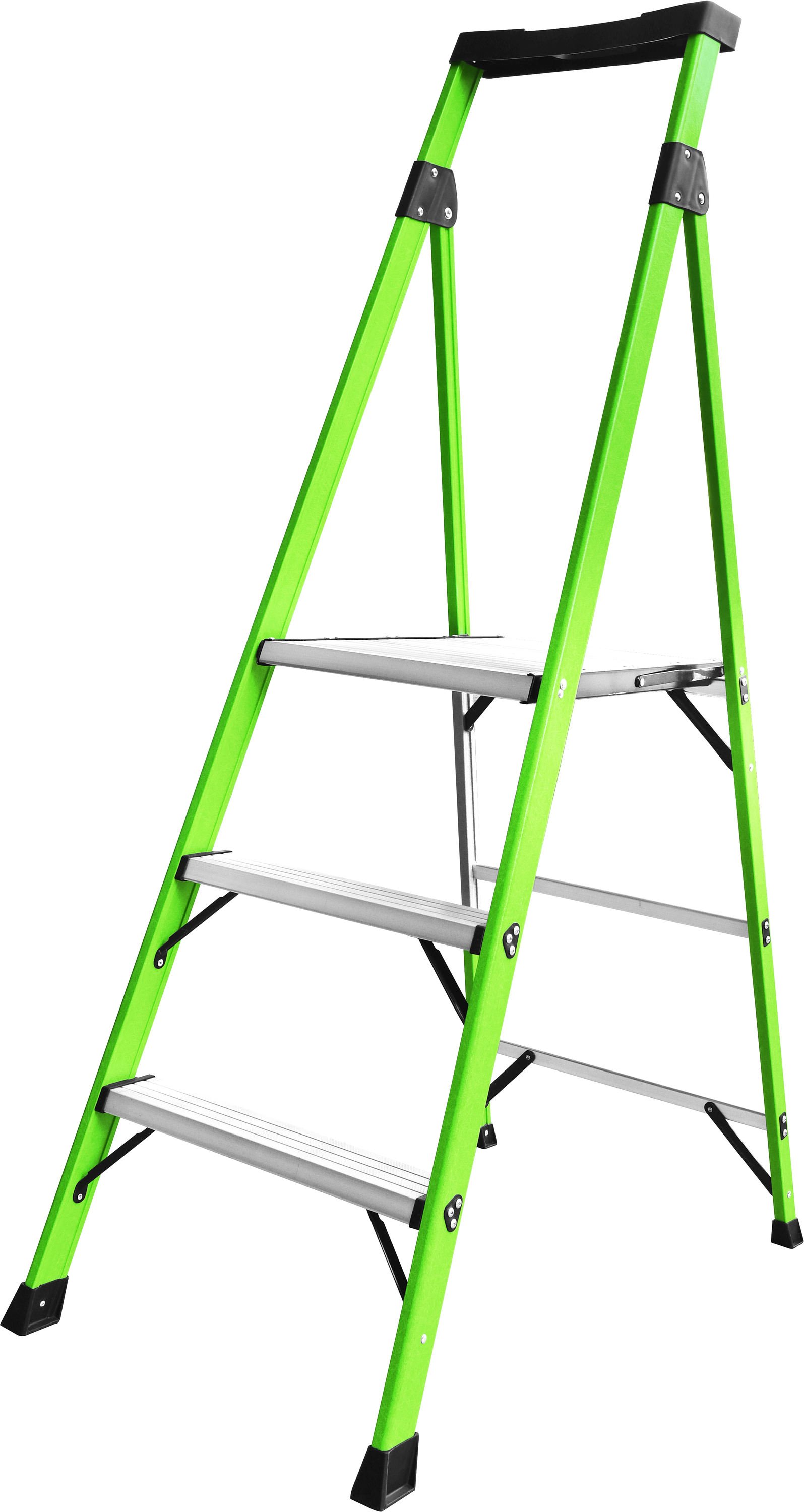 330 Lbs ANSI Standard Industrial FRP Extension Ladders for Outdoor Use