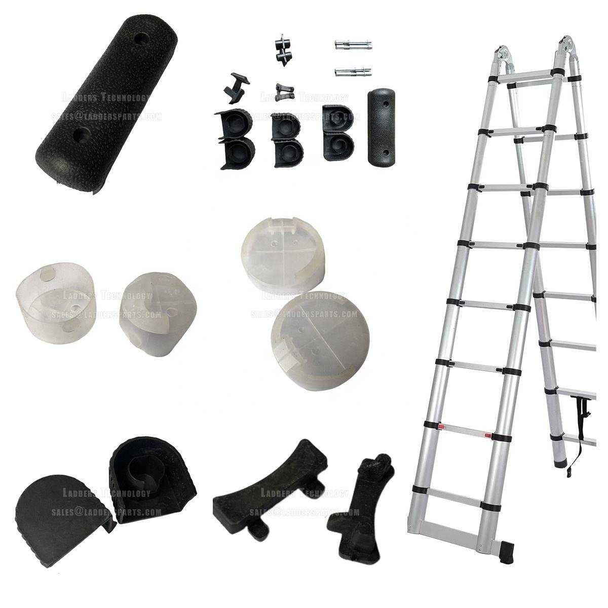 Aluminum Telescopic Ladder Accessories with Factory Customized Plastic Parts