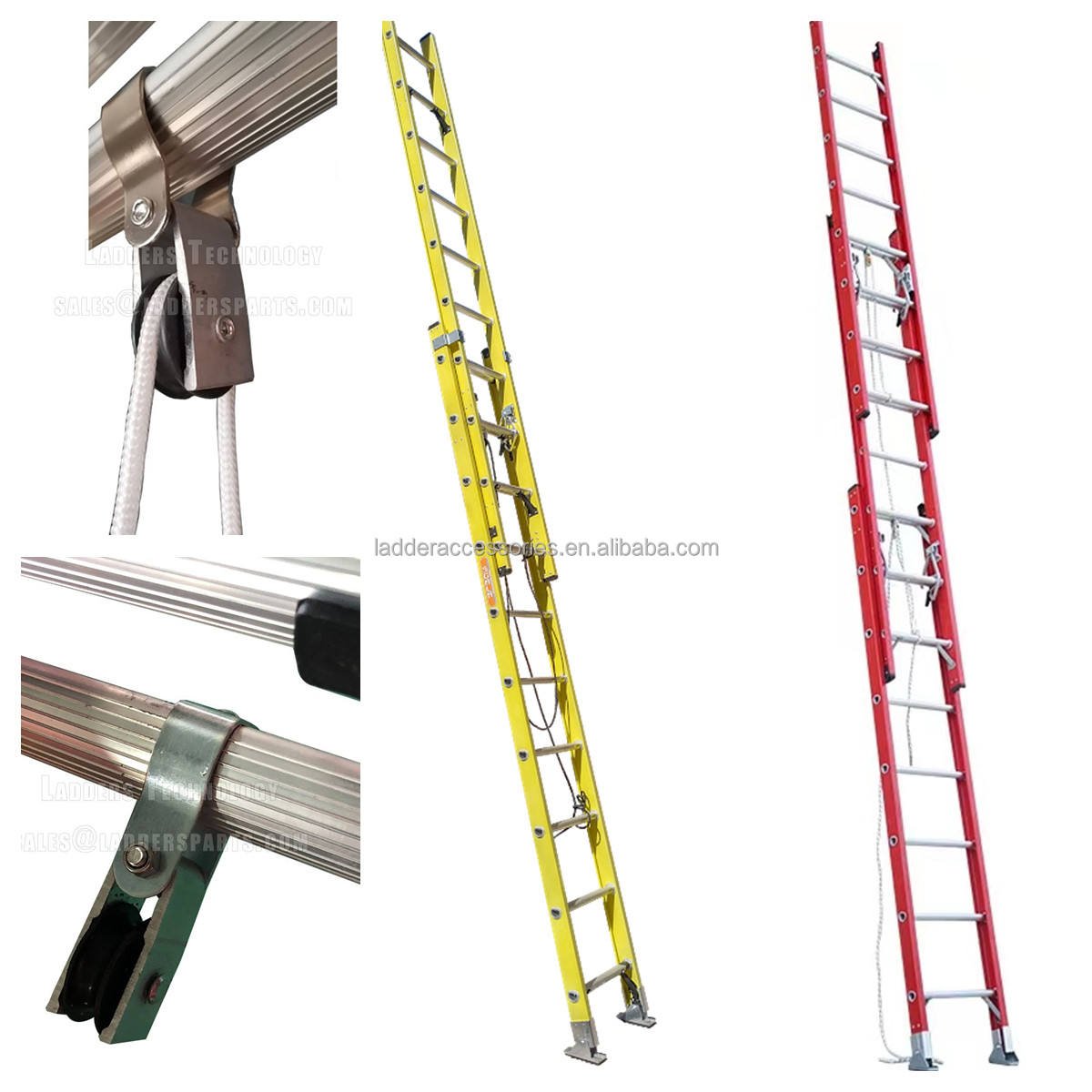 Extension Ladder Replacement Parts, Aluminium Ladder Spare Accessories