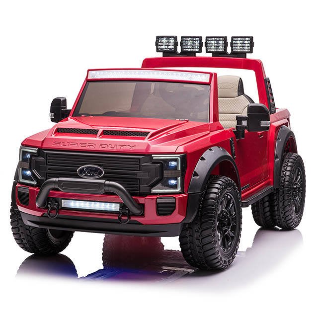 2021 Ford Super Duty Licensed Ride on Car Baby Drivable Car Children Pedal Go Kart 24v