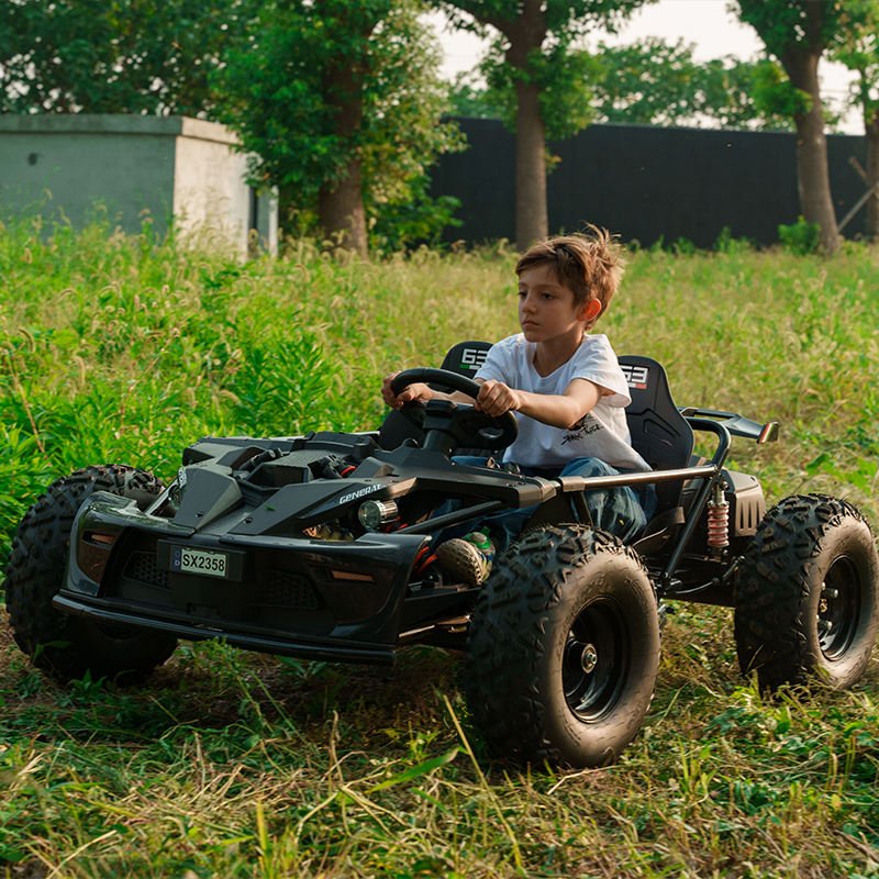 48V Ride on Car Electric Utv Kids Rubber Wheels Children Battery Powered Car