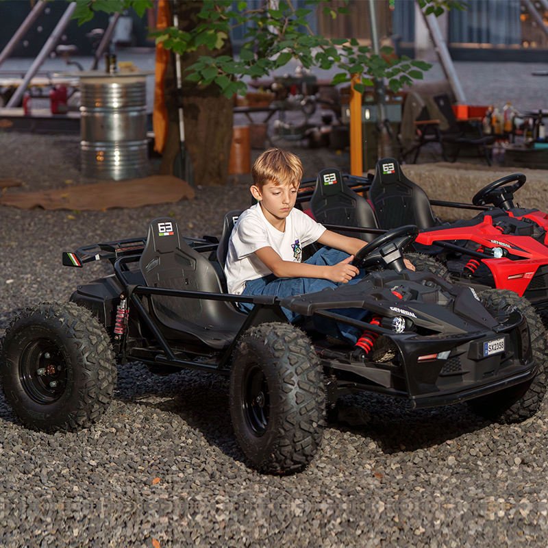 48V Ride on Car Electric Utv Kids Rubber Wheels Children Battery Powered Car