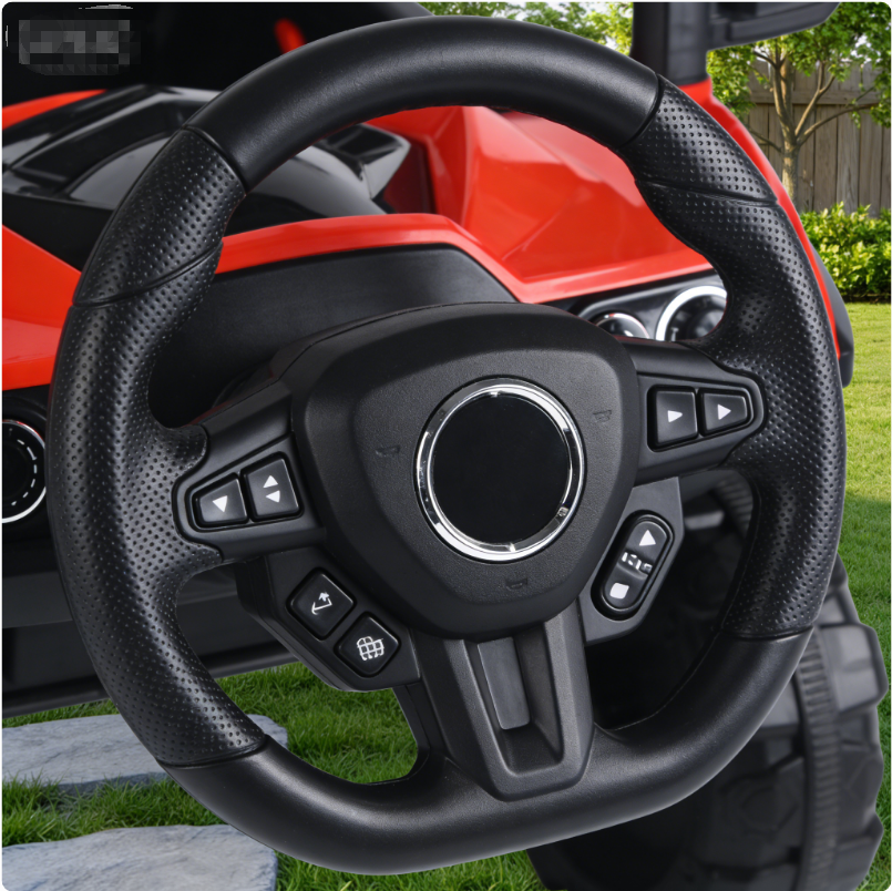 Children's Rechargeable Remote-Controlled Electric Toy Car, Off-Road Outdoor Rideable Baby Electric Toy Car.