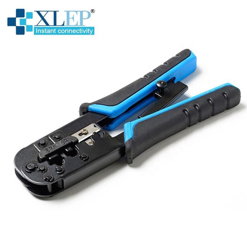 XL-1003 6P 8P Modular Telecom RJ45 Crimping Tool Cable Pliers Ratchet Crimping Pliers Wire Cutter