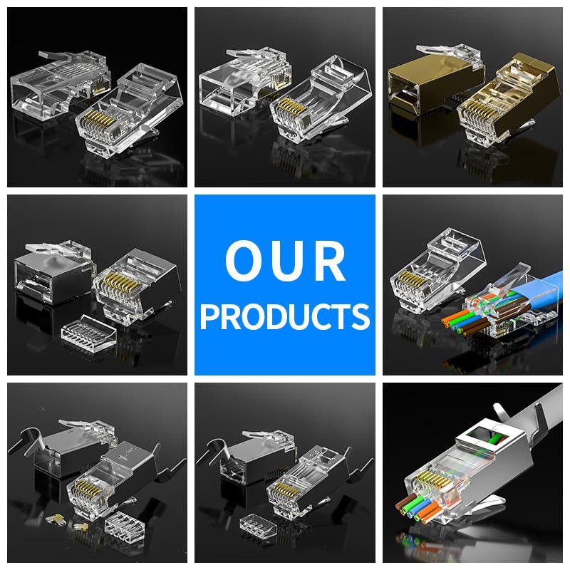 RJ45 Crimping Tool RJ45 CAT5E Cat6 Modular Plugs Cutting Cable Tool Crimp Tool Crimping Pliers Network Connector Crimp Tool