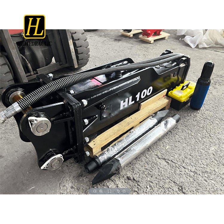 HL100 SB50 High Quality OEM Hydraulic Breaker Box-type Hammer with Chisel for Backhoe and Sid Steer Loaders