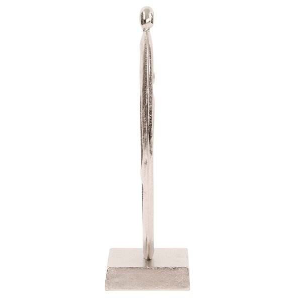 2025 Stylish Silver-Plated Aluminum Sculpture Handmade Modern Eco-Friendly Wedding Birthday Christmas Tabletop Decor India Low