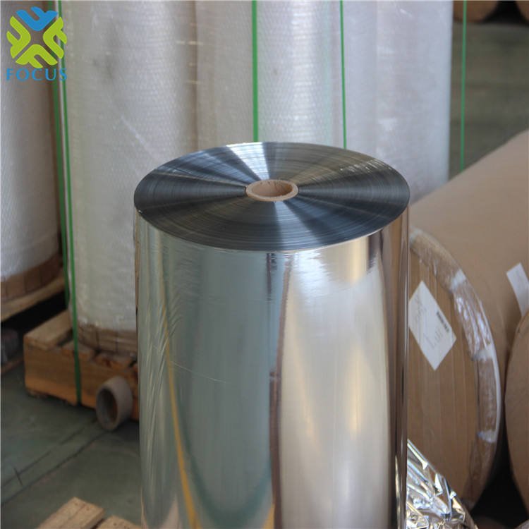6/8/12/20 Micron Metal PET Laminate Film BOPP CPP PE Aluminized Film for Printing and Packaging