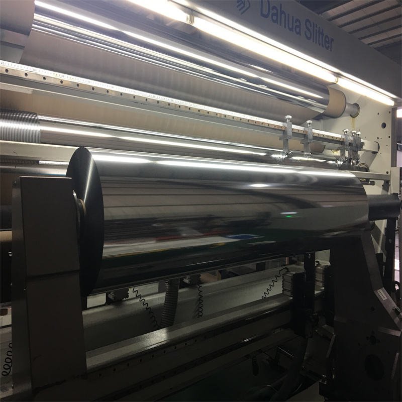 Metalized Film Polyester BOPET Mylar Film 10/12um Aluminum Laminated Vacuum Plastic Film