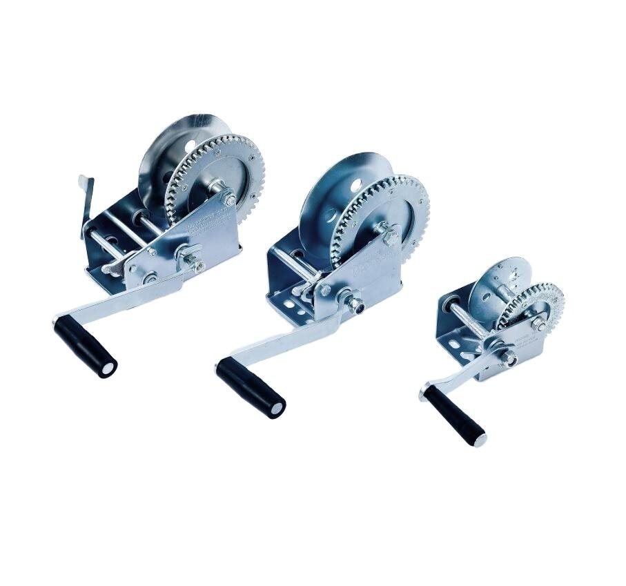 Fast Delivery 600-2500LBS Gear Hand Operated Trailer Winch Boat Winch