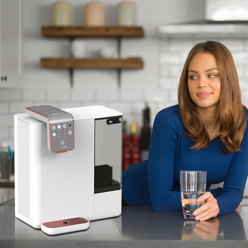 HOKO OEM Portable Countertop Instant RO Water Purifier Reverse Osmosis Filter Plastic App-Controlled Household Machine
