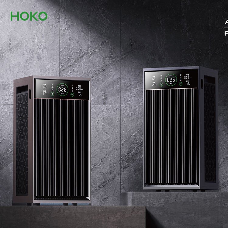 Portable Smart UV Air Purifier HEPA Filter Large Air Volume Commercial Medical Equipment for School/Office Electric Power Source