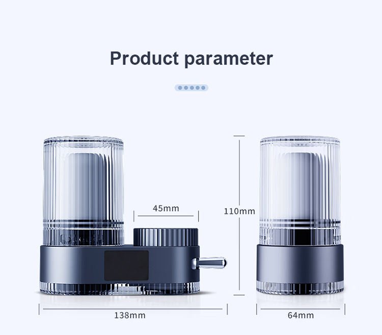 Filtro De Grifo De Agua Activated Carbon Block Faucet Filter Cartridge Tap Private-Label-Faucet-Water-Filter