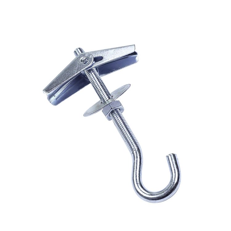 Steel Spring Toggle Anchor With Screw and C-TYPE HOOK