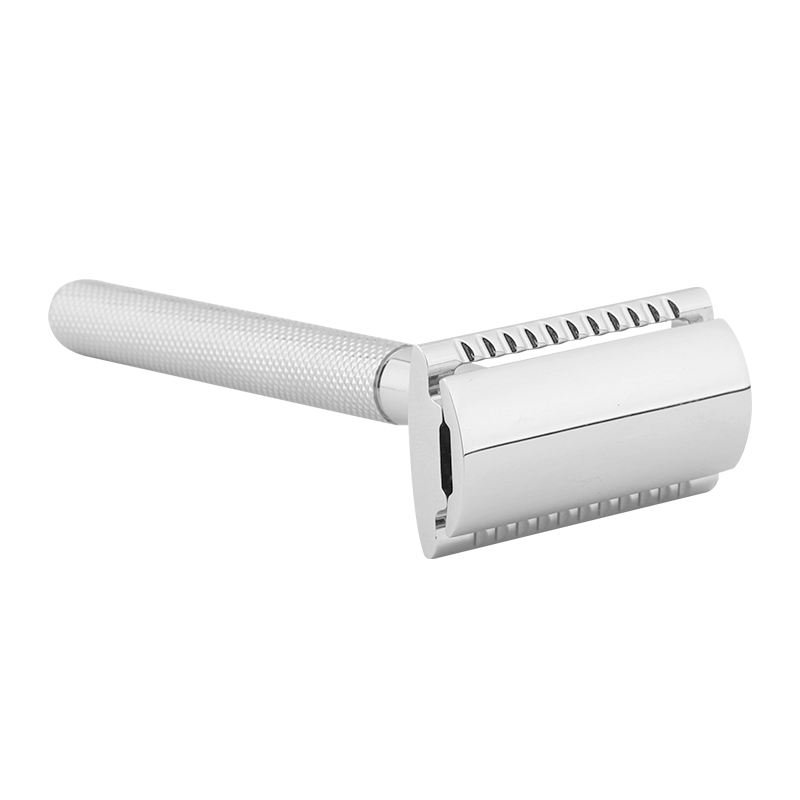 Rose Gold Women's Double Edge Safety Razor | Metal Handle | Wholesale Custom Lady Shaving Supplier