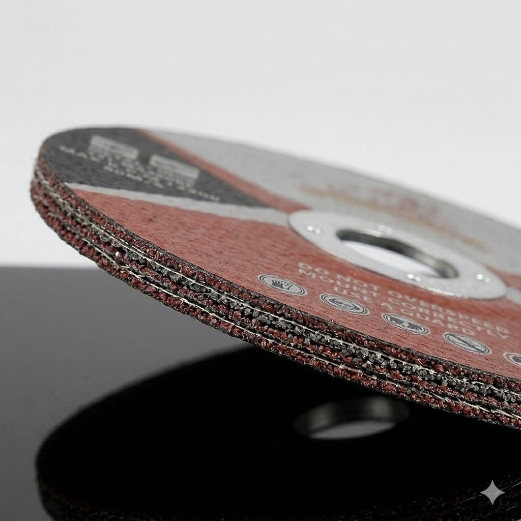 Para Metal 150*22.2mm 115mm Diameter High Hardness Aluminum Oxide Abrasive Cutting Disc