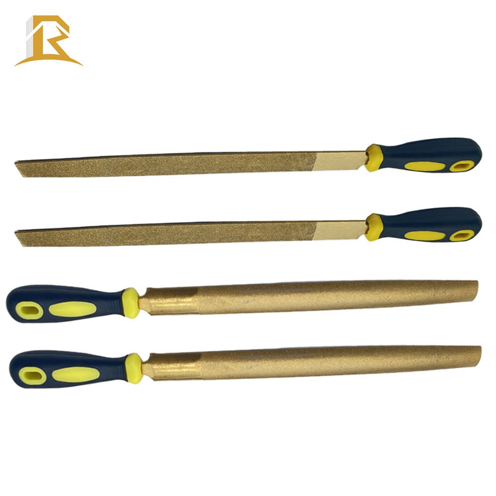 Deliver Fast Diamond Coated Flat File 8/10/12 Inch Needle File with Non-Slip Handle for Wood Carving Hardwood File