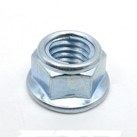 High Quality Carbon Steel Flange Hex Nut Zinc Plated Factory Price DIN6923 M3 M4 M5 M6 M8 M10 M12 M16 Nuts Product Category