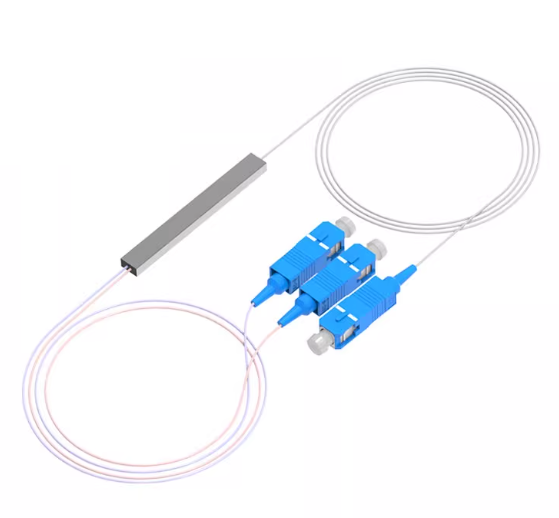 1x2 1x4 1x8 1x16 SC UPC Mini PLC Optic Beam Splitter Single Mode with SC UPC Connector Mini-moudle PLC Splitter