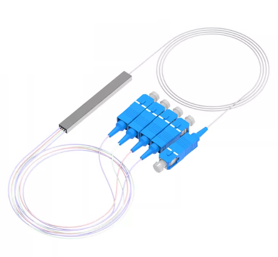 1x2 1x4 1x8 1x16 SC UPC Mini PLC Optic Beam Splitter Single Mode with SC UPC Connector Mini-moudle PLC Splitter