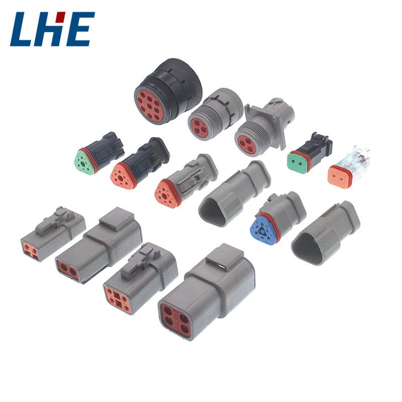 Waterproof H4 Socket Connector Manufacturer 3pin Auto Wiring Harness Plug1-1452049-1