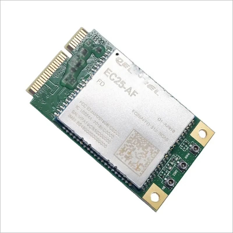 Quectel EC25 Mini PCIe Module IoT/M2M Applications USB Interface Internal Style 150Mbps Downlink/50Mbps Uplink Speed LTE Cat 4