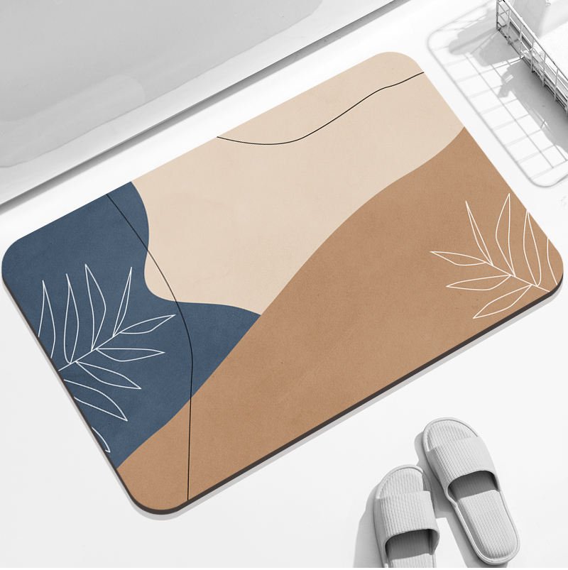 2026 Hot Sale Bath Mat Factory Supply OEM Household Door Mat Rubber Non-slip Household Floor Mat