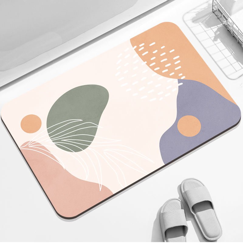 2026 Hot Sale Bath Mat Factory Supply OEM Household Door Mat Rubber Non-slip Household Floor Mat