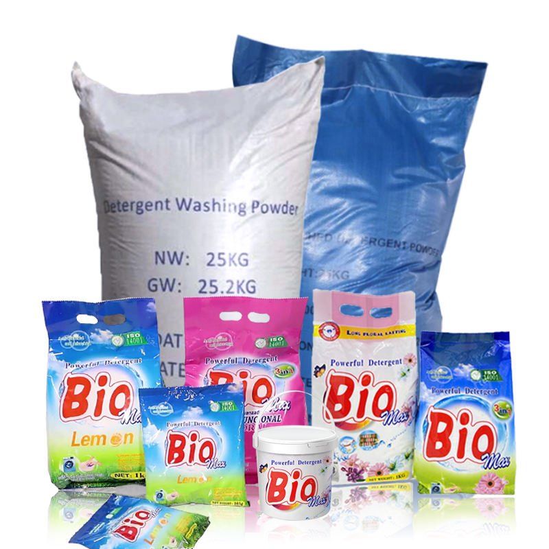 Wholesale 30g-50kg Bulk High Foam Laundry Detergent/Washing Powder Detergent Soap Powder