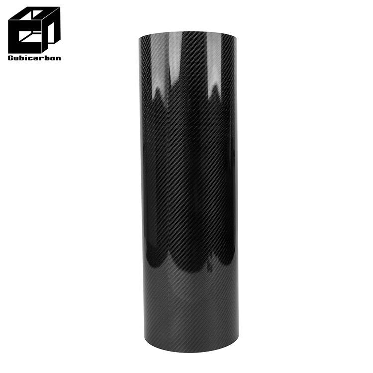 Oem 250mm Carbon Fiber Tubes High Quality 3K Large Carbon Fiber Tube Custom 120mm 140mm 160mm 170mm 180mm Various Diameter