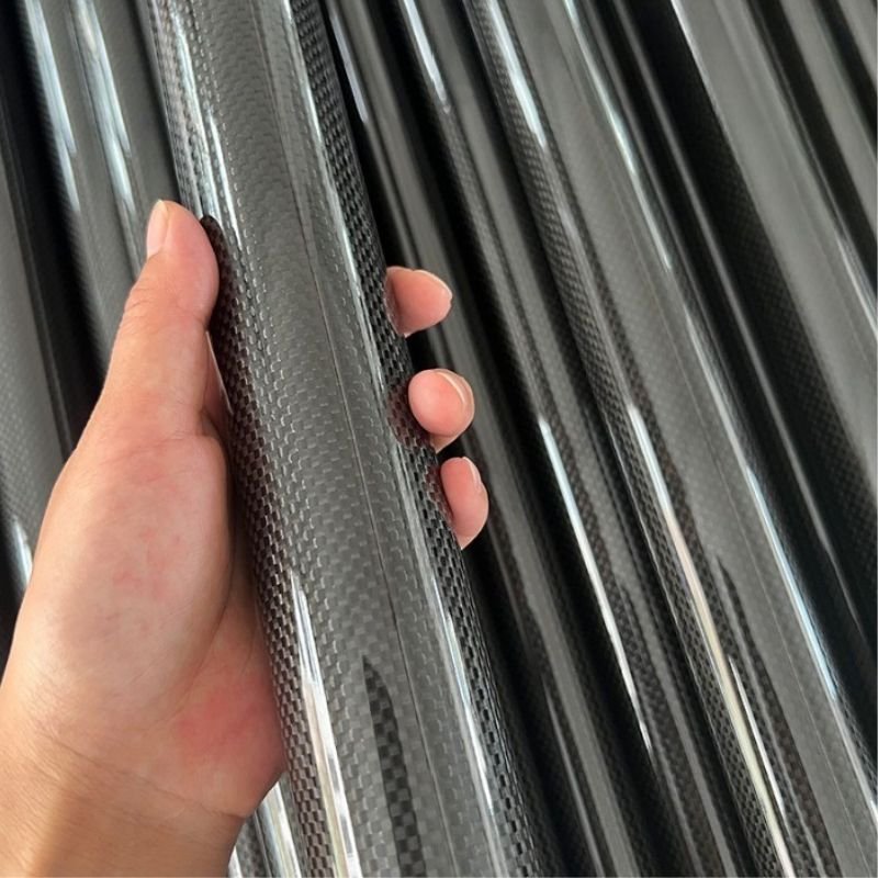 High Strength Custom Carbon Fiber Tube 18mm 20mm 40mm 60mm Carbon Fiber Round Pipe Tubes