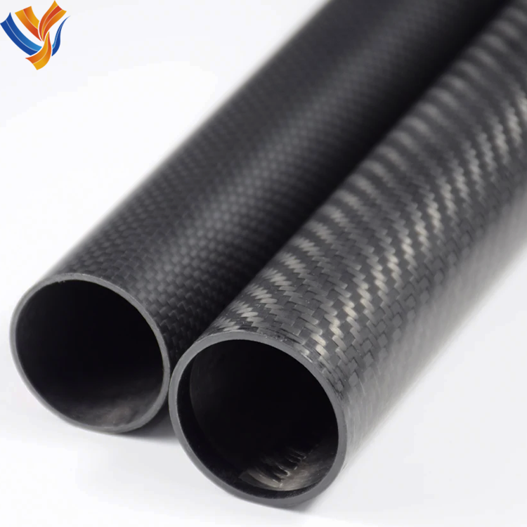 High Modulus Custom Carbon Fibre Tube 10mm 20mm 30mm 40mm 50mm Carbon Fiber Tube