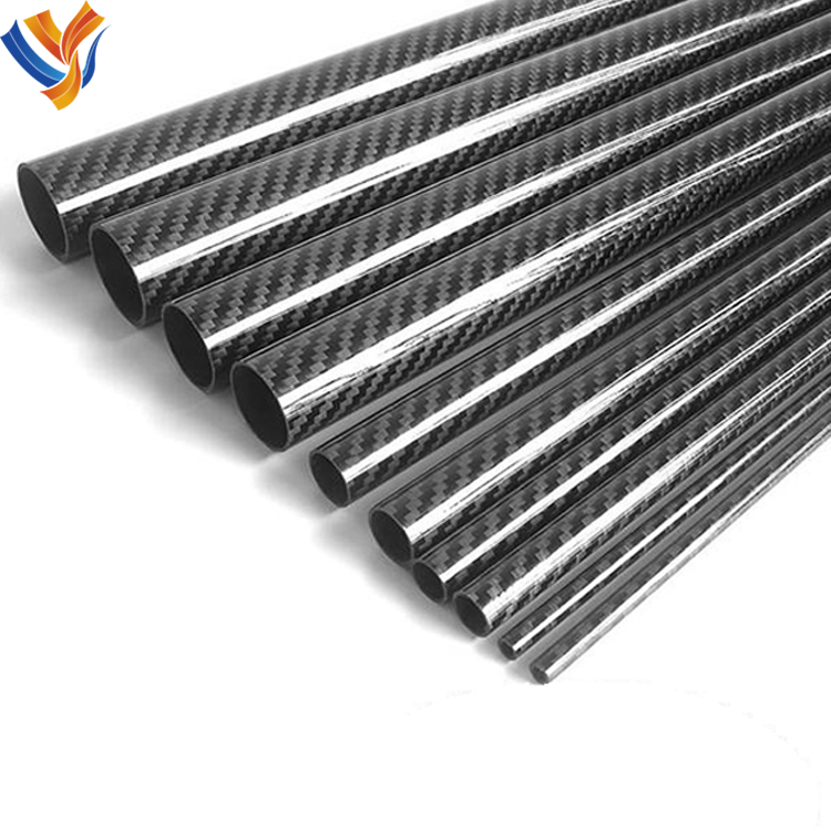 High Modulus Custom Carbon Fibre Tube 10mm 20mm 30mm 40mm 50mm Carbon Fiber Tube