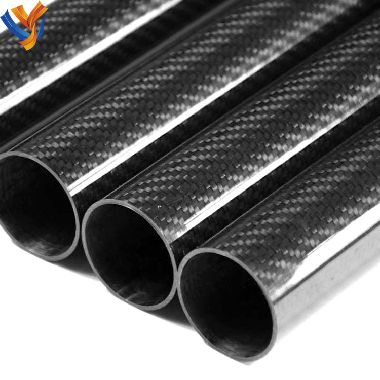 High Modulus Custom Carbon Fibre Tube 10mm 20mm 30mm 40mm 50mm Carbon Fiber Tube