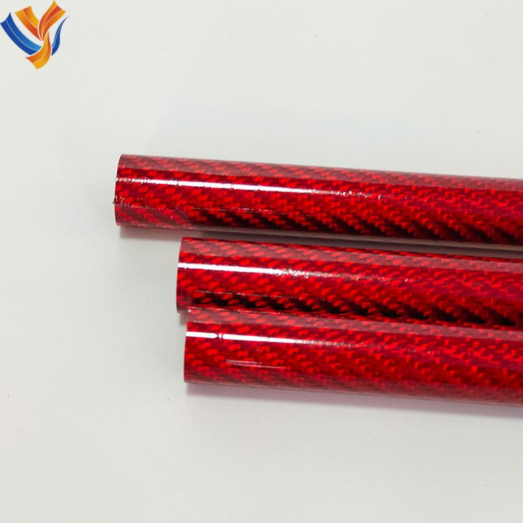 Hot Sale 3K Woven Carbon Fibre Tube 10mm 20mm 30mm 40mm 50mm Carbon Fiber Pipe Tube