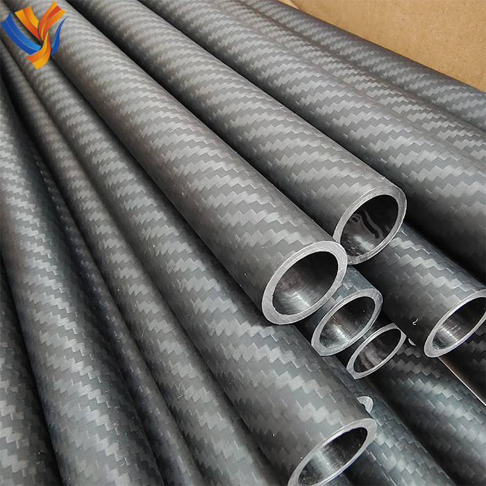 50mm 40mm 30mm 20mm 10mm 5mm Carbon Fiber 3K Tube Carbon Fiber Tubing 3K