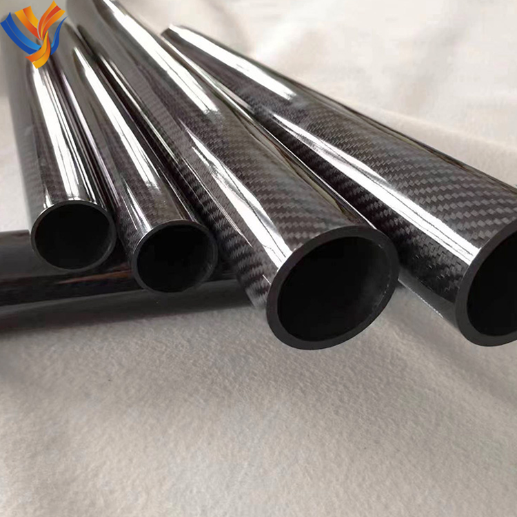 3k Carbon Fibre Tube 10mm 15mm 20mm 30mm 40mm 50mm High Strength Matte Glossy Customization Twill Plain Carbon Fiber Tube