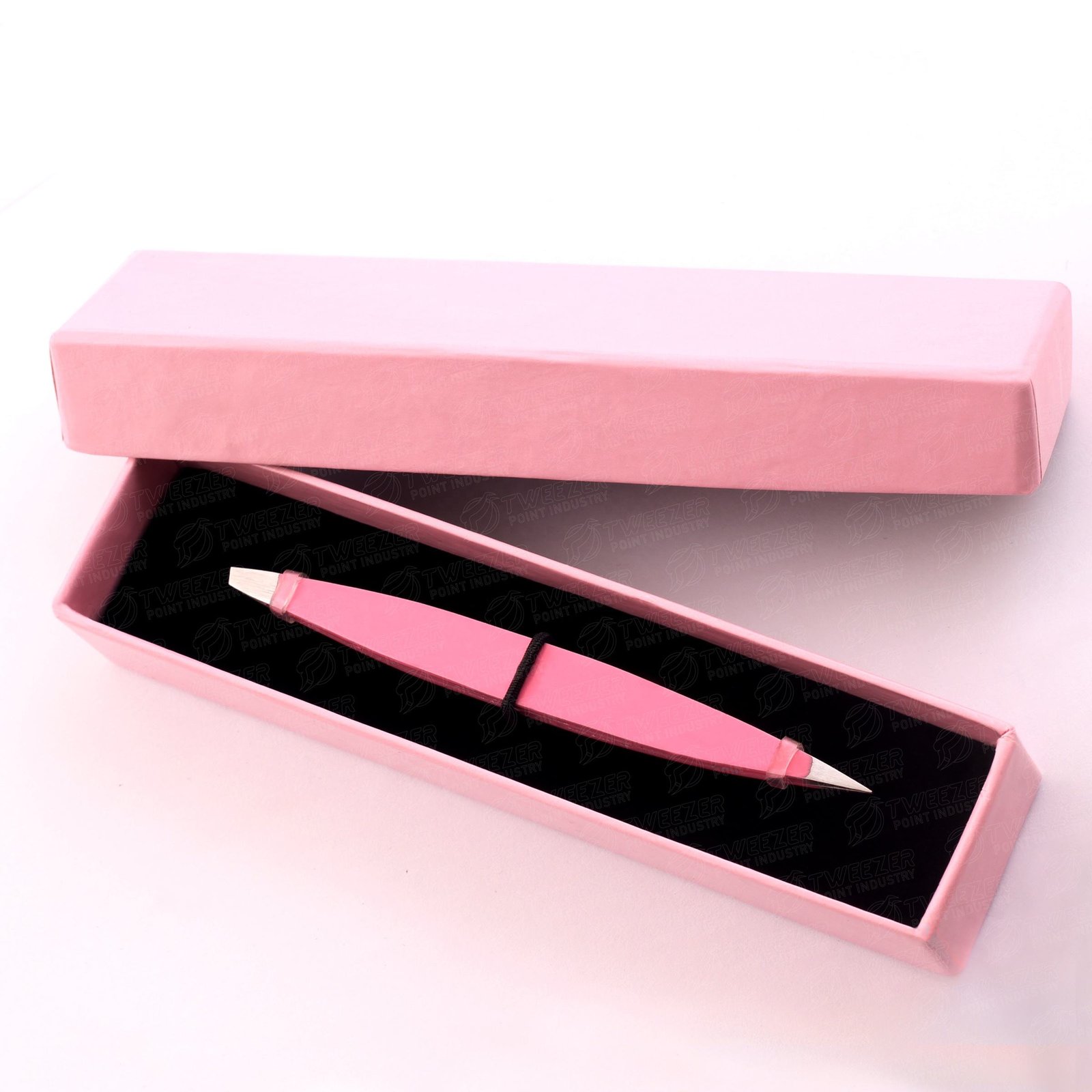 Double End Eyebrow Tweezer and Scissor with Pointed Tip Stainless Steel Grabs Hair From the Root