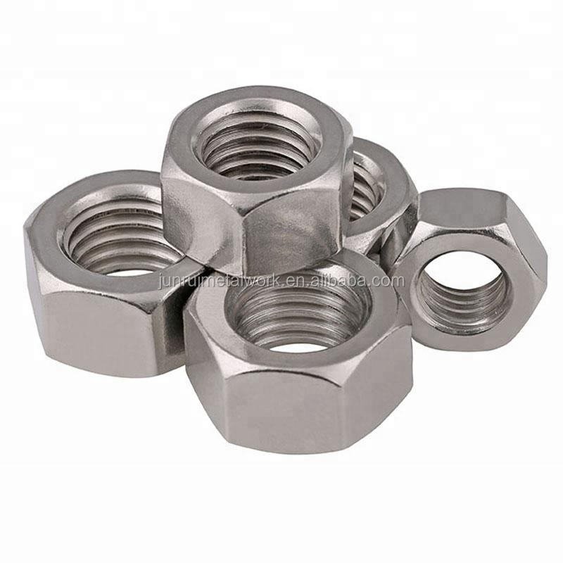 M5 M6 M7 A2-70 Stainless Steel Hex Nut DIN934