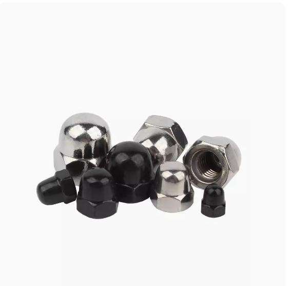 Cap Nuts DIN1578 Ine Tooth Reverse Tooth Decorative Cap Decorative Nuts Dust Resistant Nuts