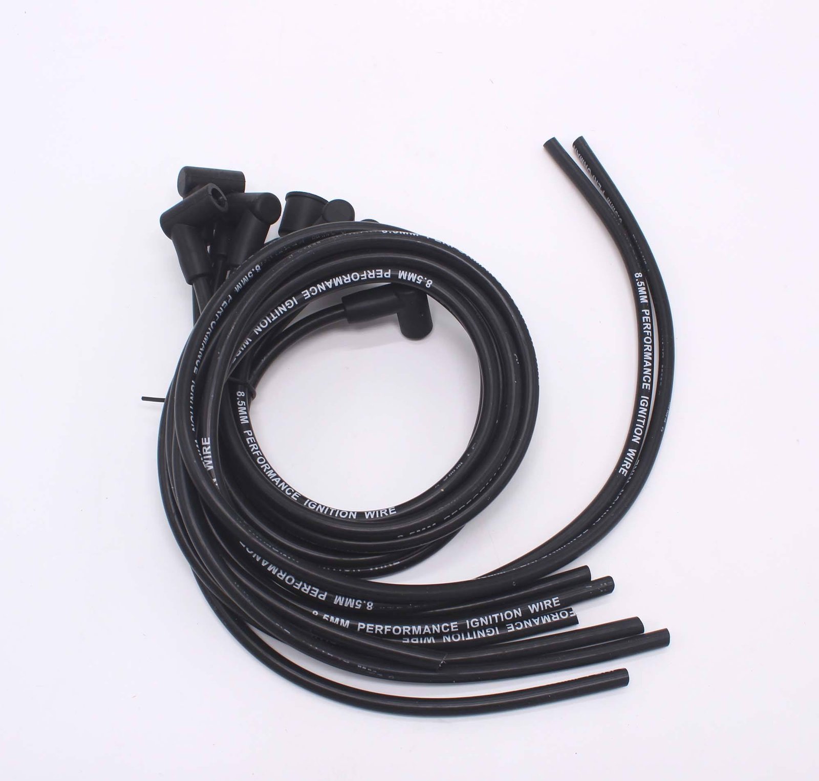 Accel 4041K 8mm Super Stock Spark Plug Wire Set Universal with Black Graphite Core Condition New VA1715