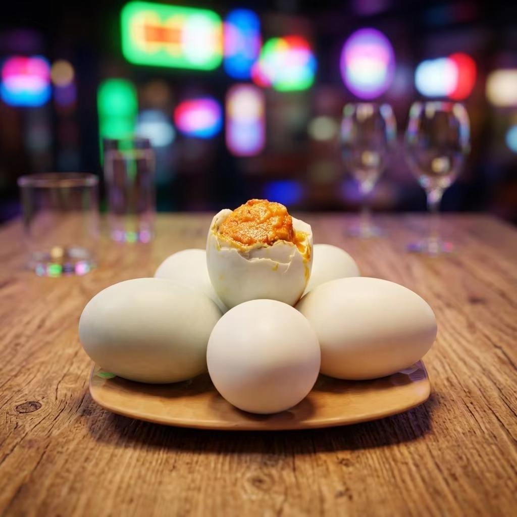 China Shandong Dingkai Brand Salted Duck Eggs Cold Storage Food Grade 12 Months Shelf Life Super Supplier Cooked Eggs Wholesale